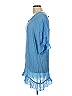Ekouaer Blue Casual Dress Size L - photo 5