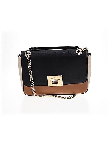 MICHAEL Michael Kors Leather Satchel (view 1)