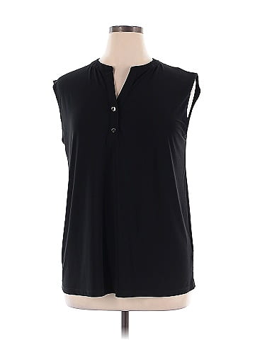Anne Klein Sleeveless Blouse (view 1)