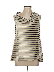 August Silk Sleeveless T Shirt