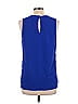 Charming Charlie Blue Sleeveless Blouse Size L - photo 2