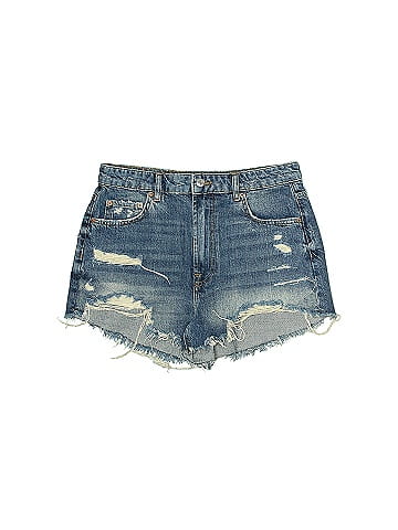 Zara Denim Shorts (view 1)