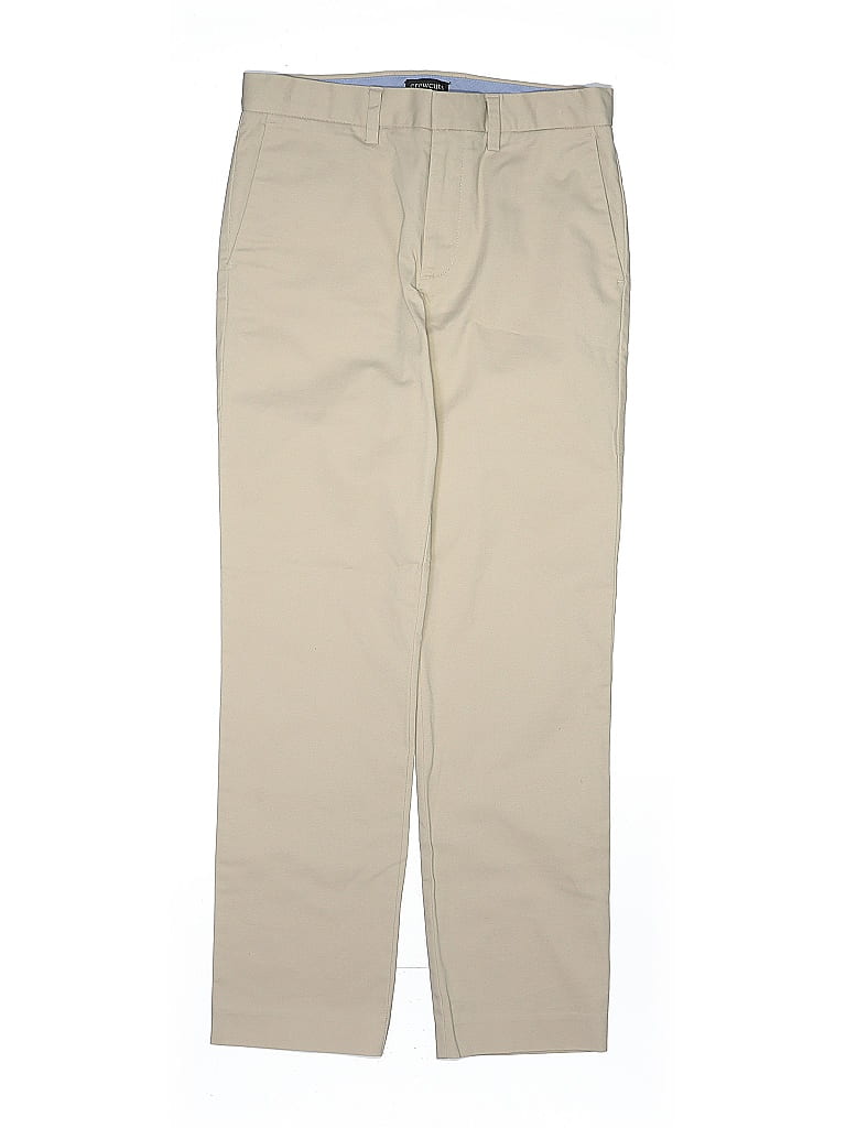 Crewcuts Outlet Solid Tan Khakis Size 8 (big kids) - photo 1