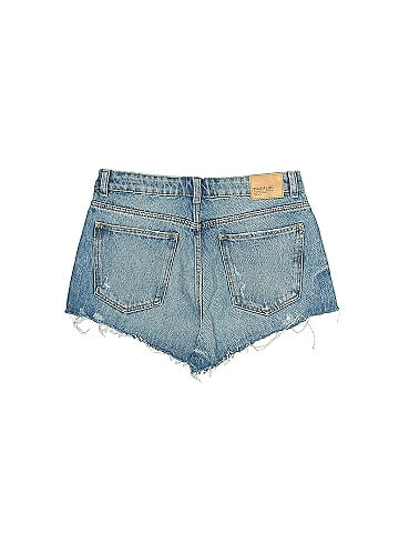 Zara TRF Denim Shorts (view 2)