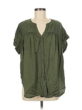 Lou & Grey For Loft Short Sleeve Blouse