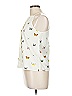 Shein Ivory Sleeveless Blouse Size 6 - photo 5