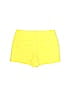 Ann Taylor LOFT Solid Yellow Shorts Size 8 - photo 2