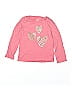 Carter's 100% Cotton Pink Long Sleeve T-Shirt Size 3T - photo 1