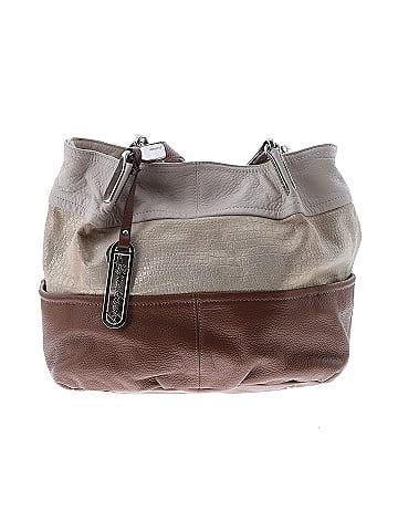 B Makowsky Leather Shoulder Bag (view 1)