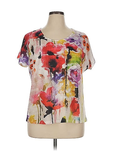 Coldwater Creek Short Sleeve Blouse (view 1)