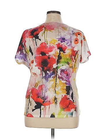 Coldwater Creek Short Sleeve Blouse (view 2)