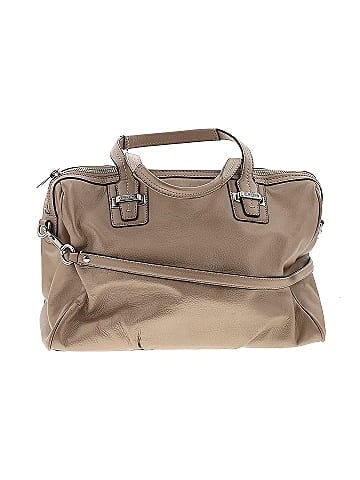Coach Factory Leather Satchel (view 1)