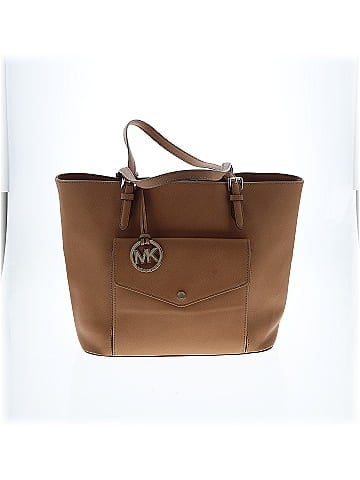MICHAEL Michael Kors Leather Tote (view 1)