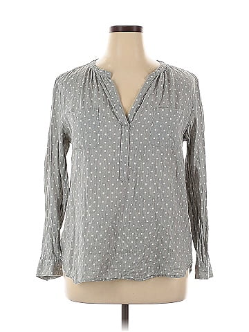 Ann Taylor LOFT Long Sleeve Blouse (view 1)