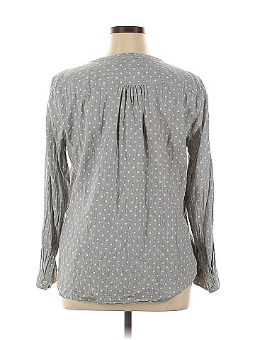 Ann Taylor LOFT Long Sleeve Blouse (view 2)