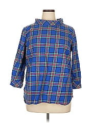 Talbots Outlet 3/4 Sleeve Button Down Shirt