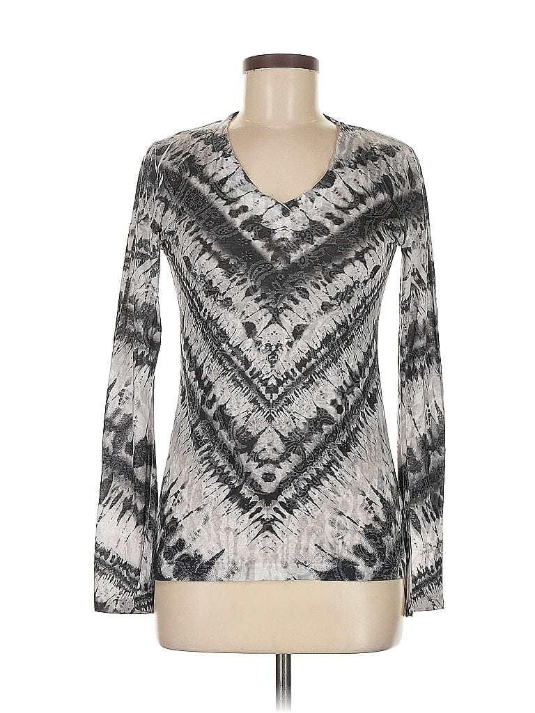 Balance Collection Gray Long Sleeve T-Shirt Size M - photo 1