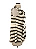 August Silk Tan Sleeveless T-Shirt Size L - photo 4