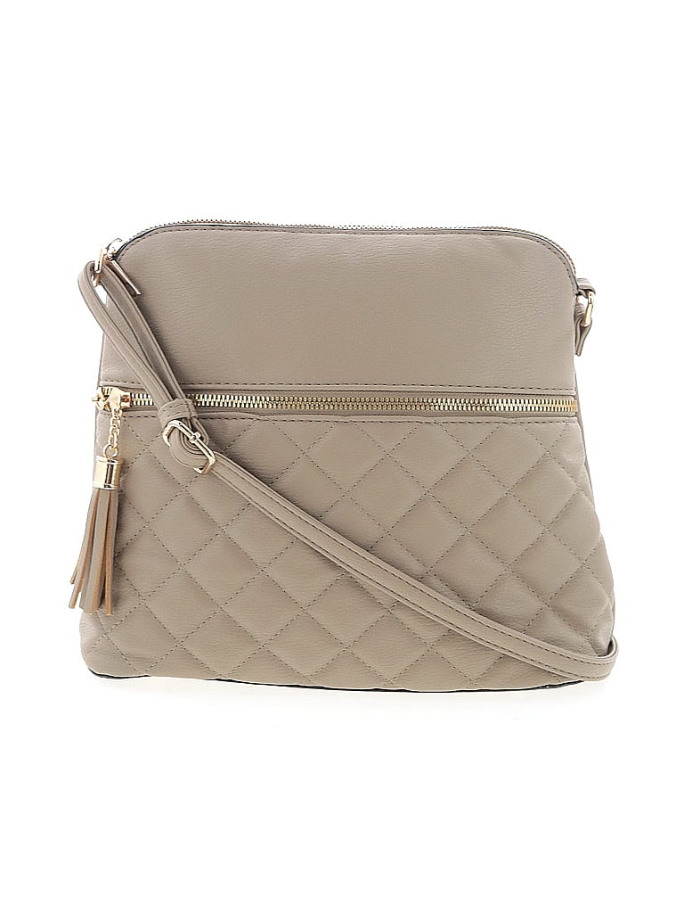 Unbranded Gray Tan Crossbody Bag One size - photo 1