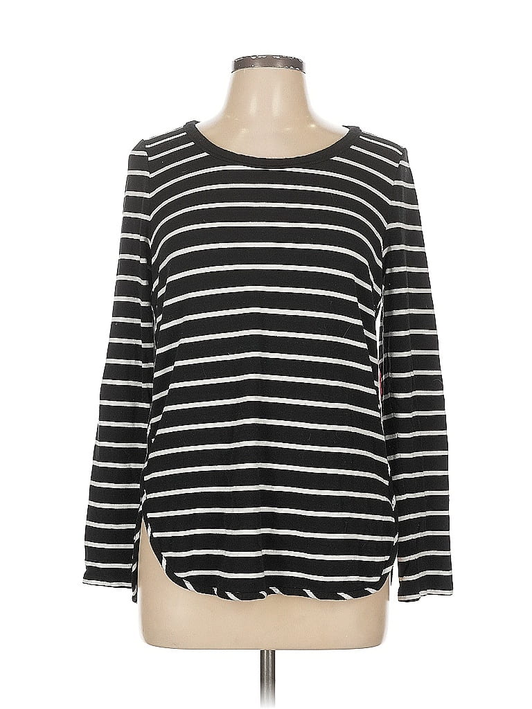 Market and Spruce Black Long Sleeve T-Shirt Size L - photo 1