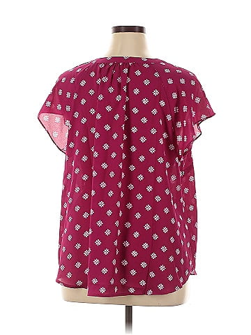 Liz Claiborne Short Sleeve Blouse (view 2)