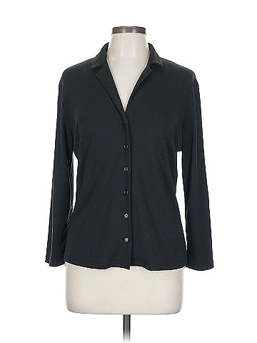 Ann Taylor 3/4 Sleeve Button-Down Shirt (view 1)