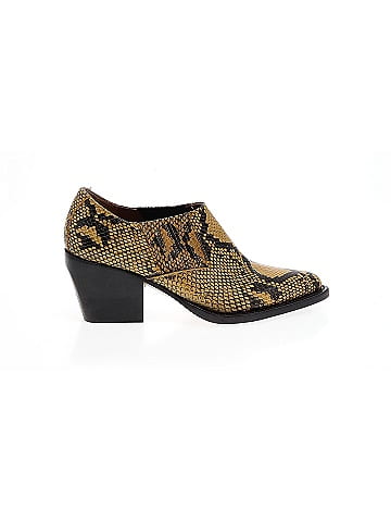 Chloé Embossed Leather Heels (view 1)