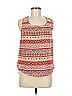 Assorted Brands 100% Polyester Orange Sleeveless Blouse Size M - photo 1