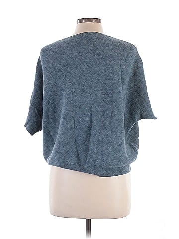 R | Label Wool Cardigan (view 2)