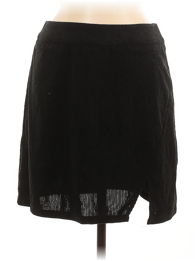 Pre-owned Unbranded Casual Skirt In Black