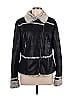 Montanaco 100% Polyester Black Faux Fur Jacket Size L - photo 1