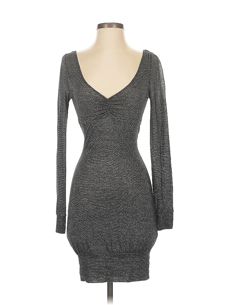 Guess Jeans Gray Black Cocktail Dress Size XS - photo 1
