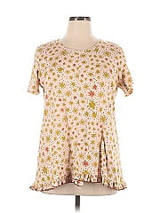 Logo By Lori Goldstein Short Sleeve Blouse