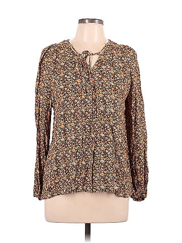 Natural Life Long Sleeve Blouse (view 1)