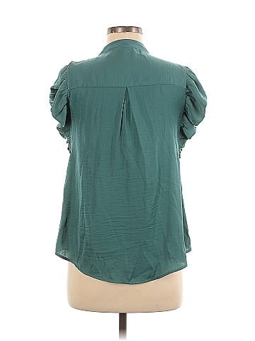 Blu Pepper Short Sleeve Blouse (view 2)
