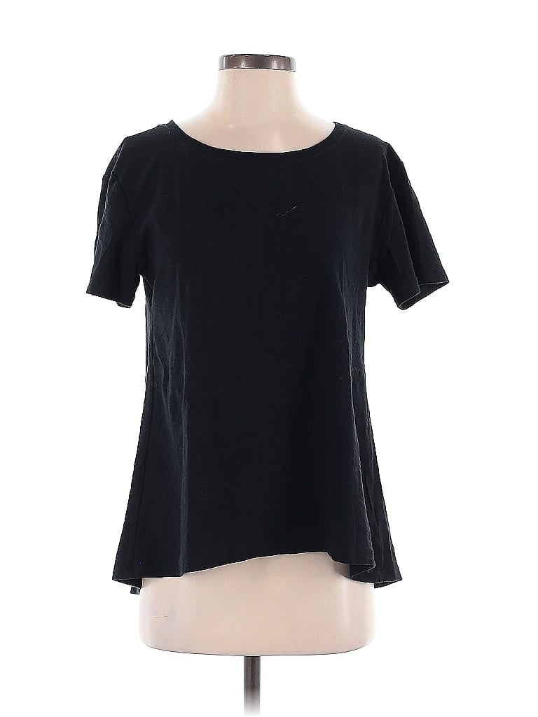 Pre-owned Gap Short Sleeve T-shirt In Black