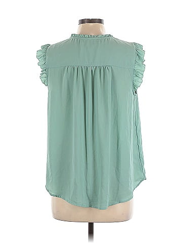 Ann Taylor LOFT Short Sleeve Blouse (view 2)