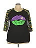 Roshop Black 3/4 Sleeve T-Shirt Size 2X - photo 1