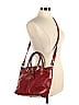 Marino Orlandi 100% Leather Burgundy Red Leather Satchel One size - photo 2