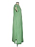 FP BEACH Solid Green Casual Dress Size L - photo 4