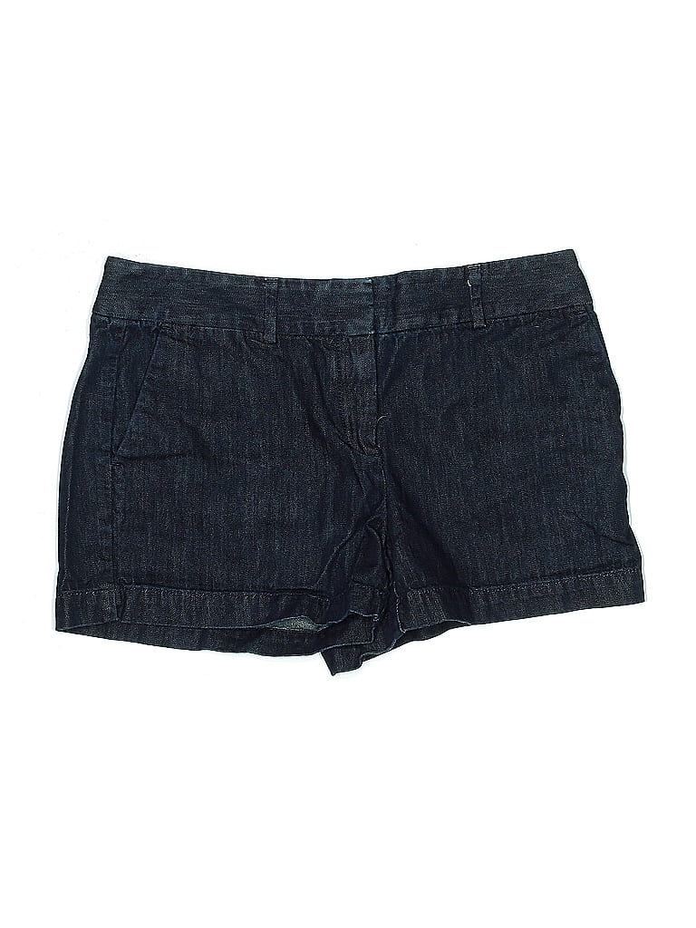 Ann Taylor LOFT 100% Cotton Blue Denim Shorts Size 6 - photo 1