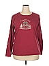 Life Is Good 100% Cotton Burgundy Long Sleeve T-Shirt Size XXL - photo 1