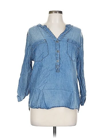 G.H. Bass & Co. 3/4 Sleeve Blouse (view 1)