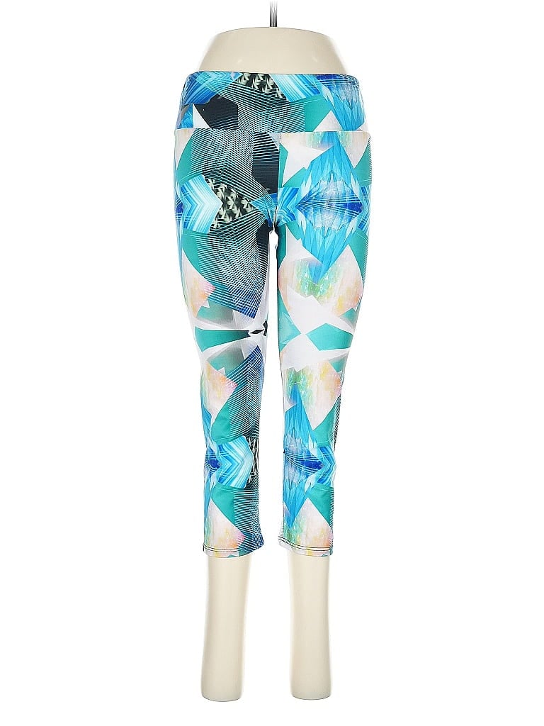 Onzie Graphic Blue Leggings Size M - photo 1
