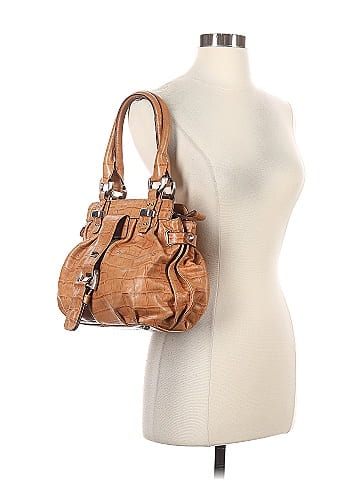 B Makowsky Leather Satchel (view 2)