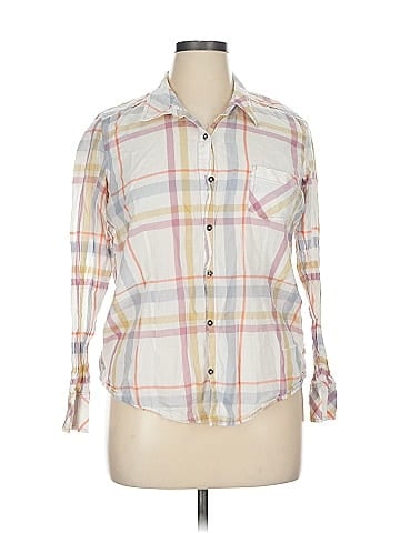 Natural Reflections Long Sleeve Button-Down Shirt (view 1)