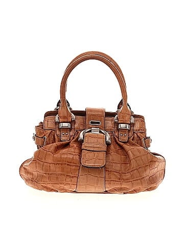 B Makowsky Leather Satchel (view 1)