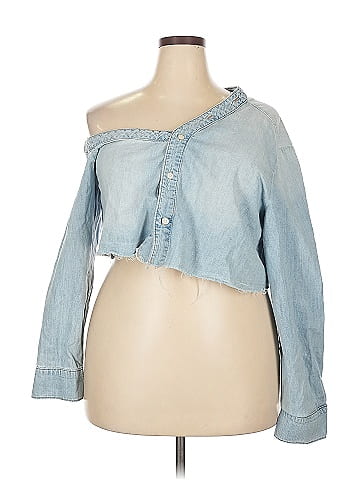 Zara Long Sleeve Button-Down Shirt (view 1)
