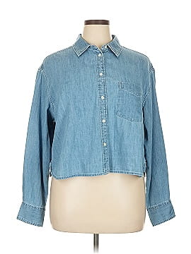 Gap Long Sleeve Button-Down Shirt (view 1)
