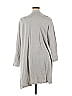 Belle By Kim Gravel Gray Cardigan Size 1X - photo 2